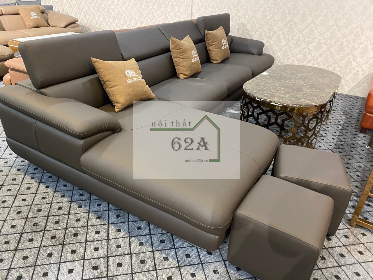 Sofa Da Nỉ SF64