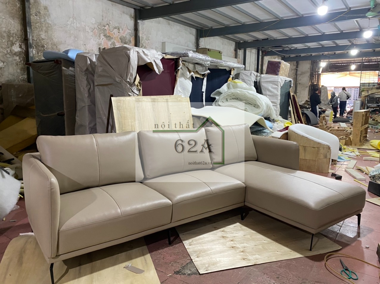 Sofa Da Nỉ SF68